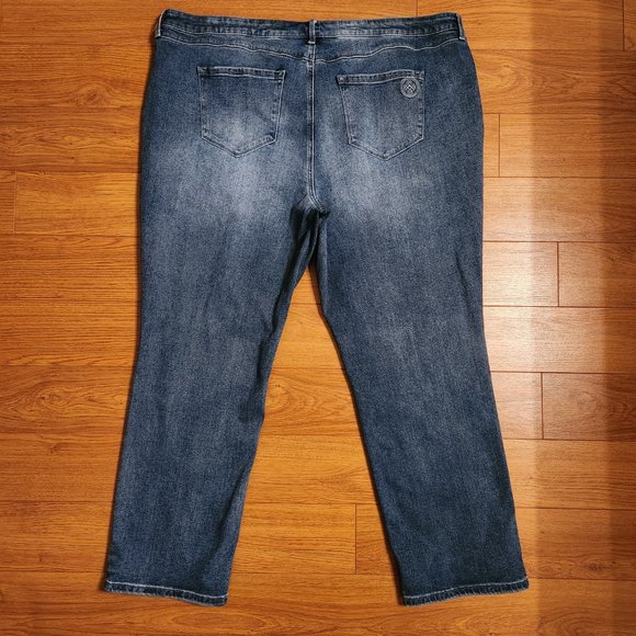 Laurie Felt Forever Denim Relaxed Straight Leg Jeans - Picture 13 of 13
